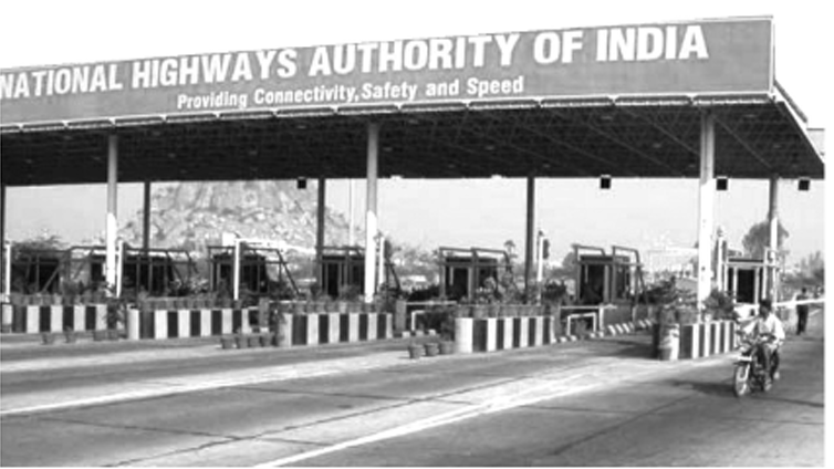 Toll plaza image