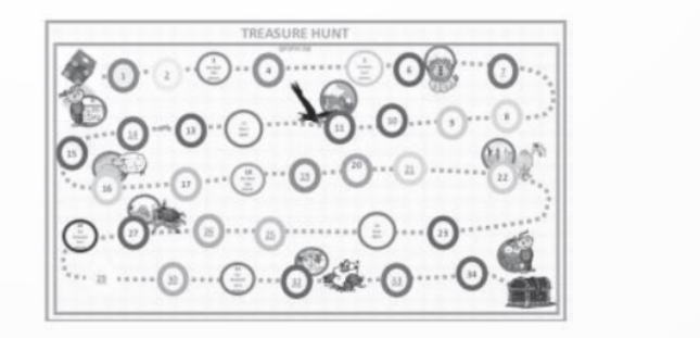 Treasure hunt illustration
