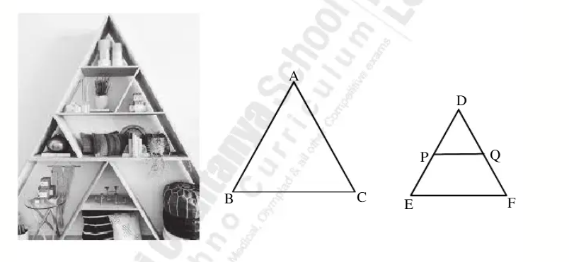 Triangular cabinet designed by interior designer