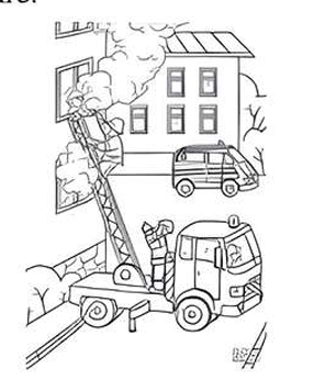 Fireman ladder diagram