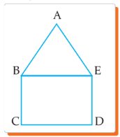 Pentagon ABCDE diagram